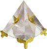 Natural Brass Chowki Pyramid Decorative Showpiece