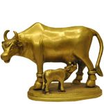 Cow and Calf Figurine Statue_img