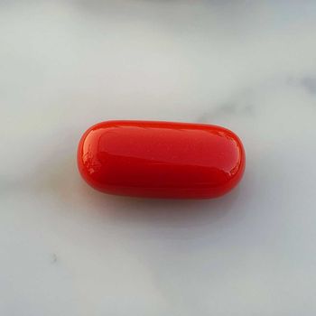 6 Ratti Cylindrical Red Coral (Lab Grown)_img