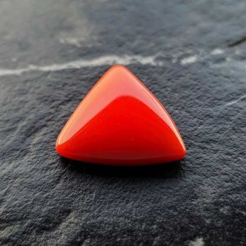 5 Ratti Triangular Red Coral (Moonga) (Lab Grown)_img
