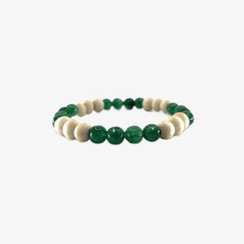 Green Aventurine With Tulsi  Bracelet_img