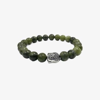 Green Jade Bracelet with Buddha_img