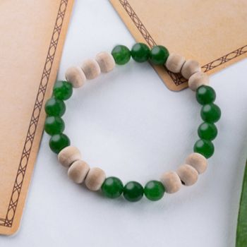 Green Aventurine With Tulsi  Bracelet_img