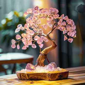 Rose Quartz Crystal Tree_img